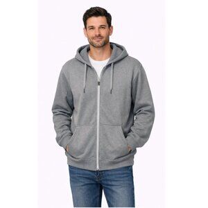 NWT OAKLEY Men's Full Zip Hoodie - Grey  - S